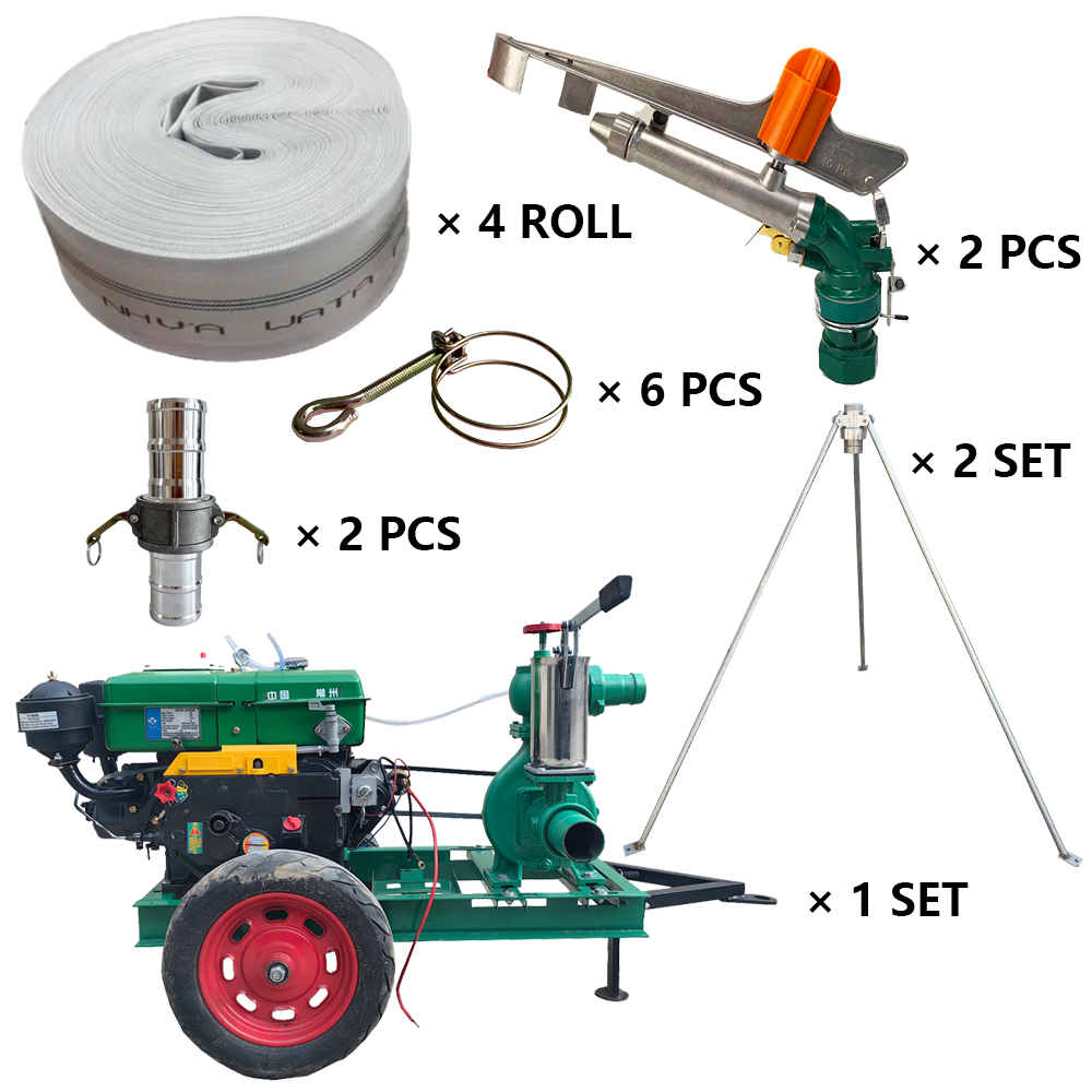 山南程瑞达PY40摇臂喷枪灌溉套装